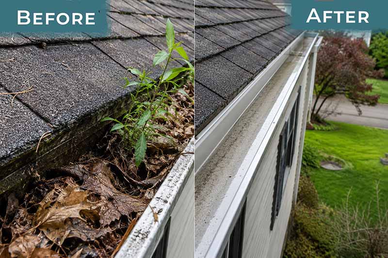 GutterCleaningBeforeAfter