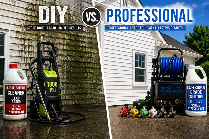 DIY vs. Professional Cleaning