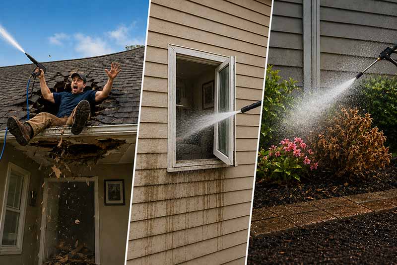 Property/Yard Prep & Safety: What to Do Before Your Pressure Washing Appointment